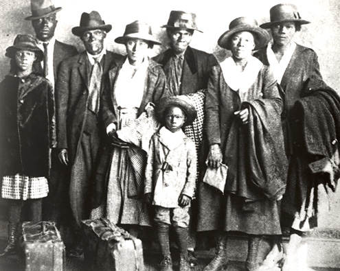 a picture of an African-American family in 1930